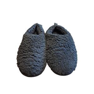 Sonoma Goods For Life Woman's Slippers L (8-9)‎ Blue Recycled Polyester Slip-Ons